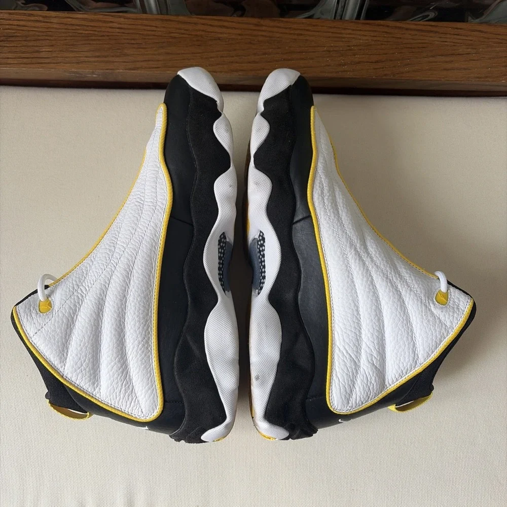 Nike Air Jordan PRO STRONG White Tour Yellow Black DC8418-107 Mens Shoes US 11